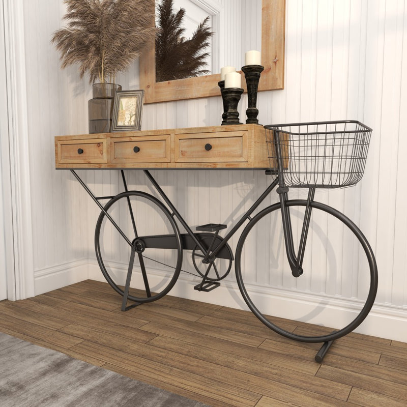 Console à vélo 3 tiroirs Brynne