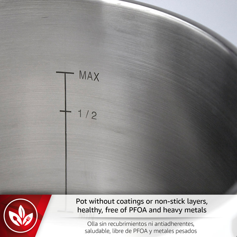 Autocuiseur en acier inoxydable de 14,8 pintes Magefesa, 14 pintes