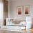 Platform Bed With 3 Drawers And Trundle-79815071