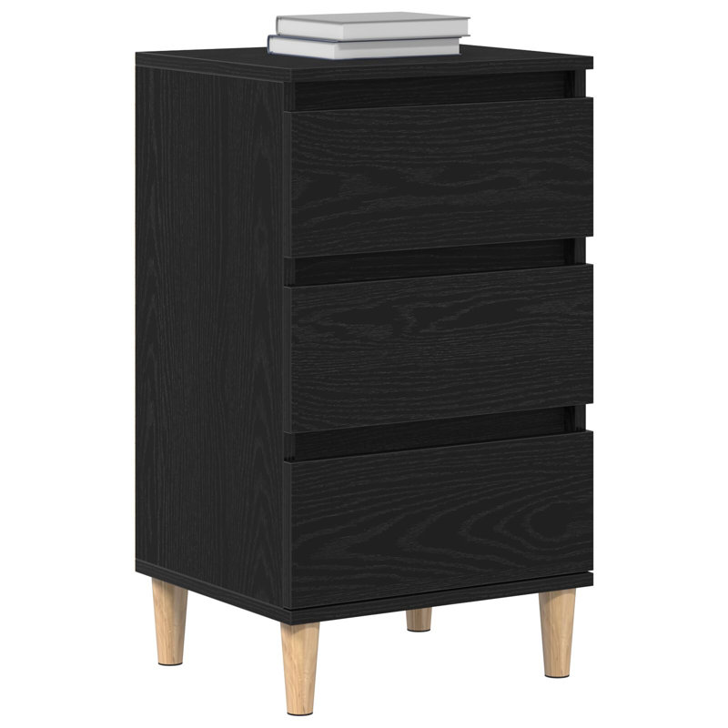 40cm W Manufactured Wood Bedside Table