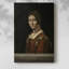 La Belle Ferronnière, toile tendue par Leonardo Da Vinci-963068462
