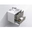Ensemble de meuble-lavabo mural simple 30 po Trieu-23265332