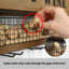 Wine Glass Rack Brown