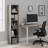 Pasir 5-Tier Open Shelf Bookcase French Oak Tall Bookcase Living Room Office Storage-1280549432