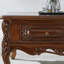 Table à thé rétro et simple sculptée