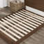 Lit plateforme en bois massif avec assemblage rapide sans outil
