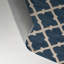 Tapis bleu intérieur et extérieur Trellis-863910742