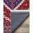 Moroc Collection Digital Print Cotton-Polyester Red Purple Moroccan Rug-368026753