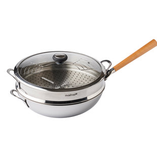 Mastrad Stainless Steel Steamer Basket with 36cm Diameter