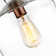 Raymonde 1 - Light Antique Brown/Clear Pendant