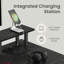 Daimar Metal Base Computer Desk with Power Outlet-936210591-936210585