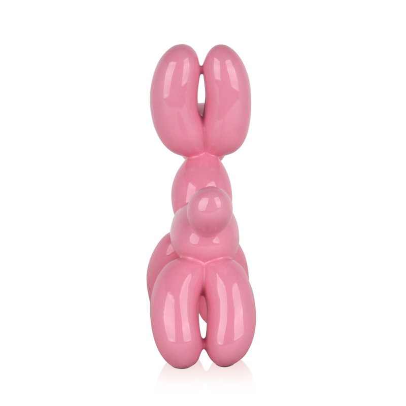 Aagje Animals Figurines & Sculptures, Pink, 27cm H x 26cm W x 9.5cm D