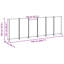 180cm H Folding Room Divider-1501714282