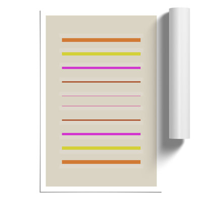 Composition 5 - Frameless Print