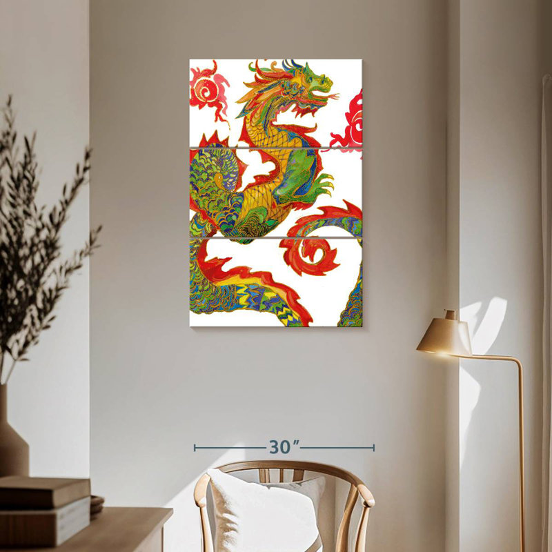 Brampt Dragon, 57" H x 36" W