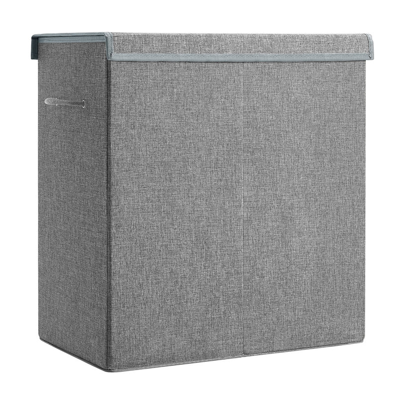 Wood Laundry Hamper with Handles