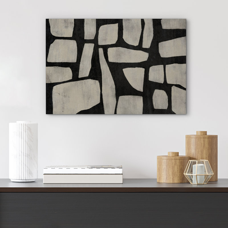Mid Mid Century Modern, Toile tendue, H 12 po x l 18 po