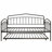 Metal Frame Daybed With Trundle-671194833
