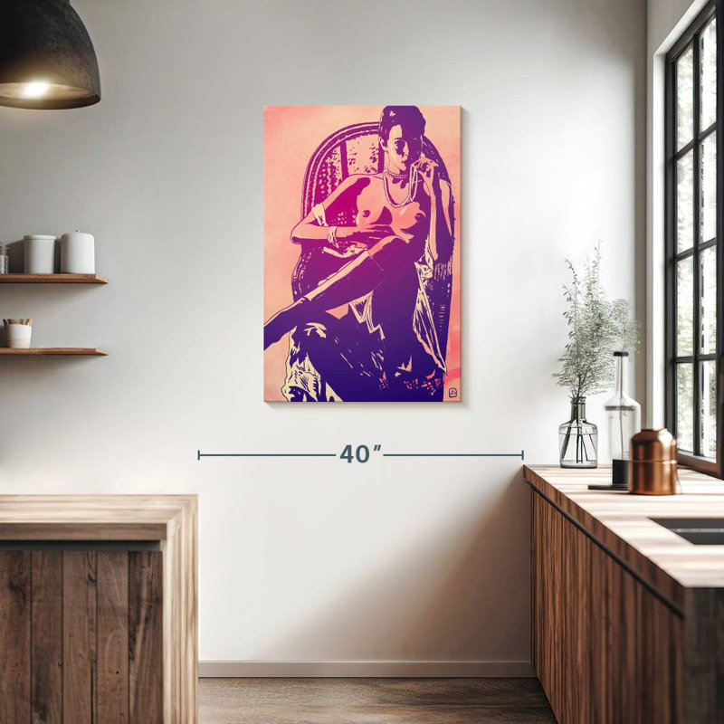 The Lady, 36" H x 24" W