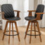 Sitaram Swivel Bar Stools-680230701-702130667