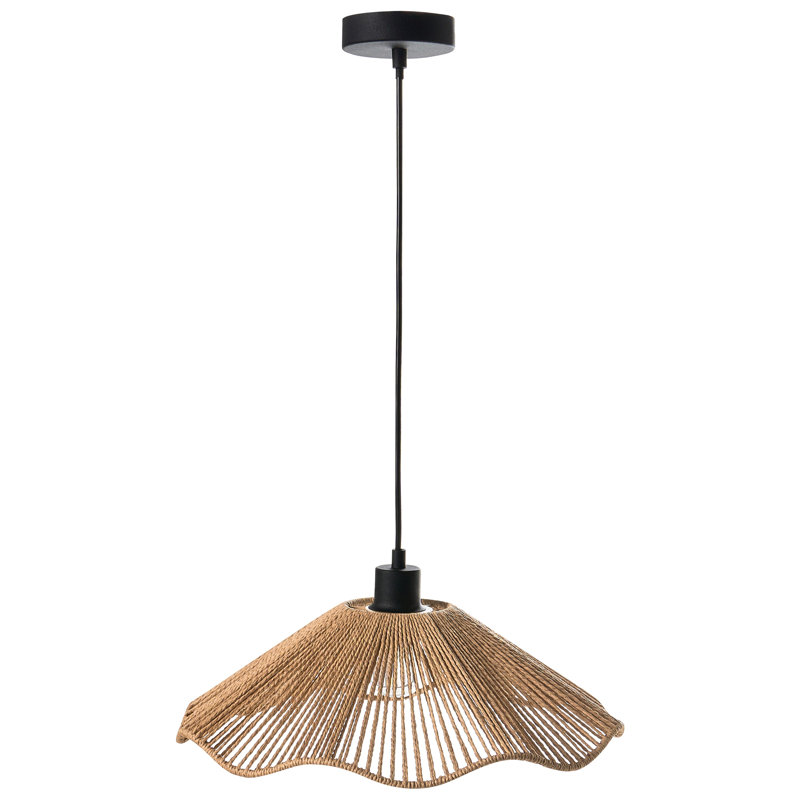 Annell 1 - Light Satin Black Cone Pendant