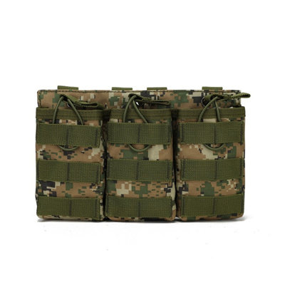 Three-Opening Oxford Cloth Waterproof Outdoor Tactical Magazine Bag