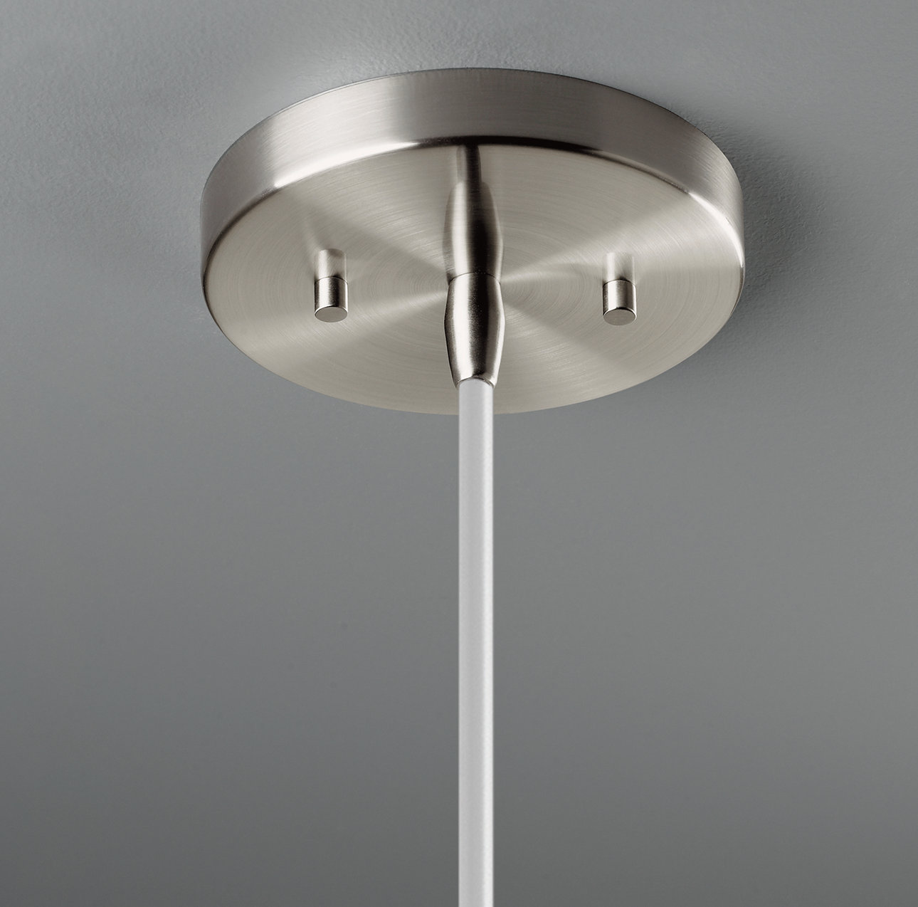 Leni Single Light Ceramic Dimmable Pendant, Midnight Sky, Polished Chrome