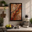 Winding Desert River Modern - Wrapped Canvas-2116662648-2116662646