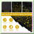 Retirement Celebration Banner Black Gold 70.9x43.3 Inch