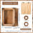 8X10 Inch Shadow Box Frame Depth 4.7In Shadow Boxes Display Cases With Cork Board Backing Rustic Burnt Wood Box For Flowers Bouquet Wedding Picture Photo And Keepsake(Rustic Brown)