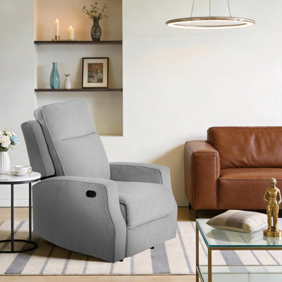 LINDEN Multi-Position Recliner Sofa Chair with Pocket Spring Cushion, Pet-Friendly Performance Fabric