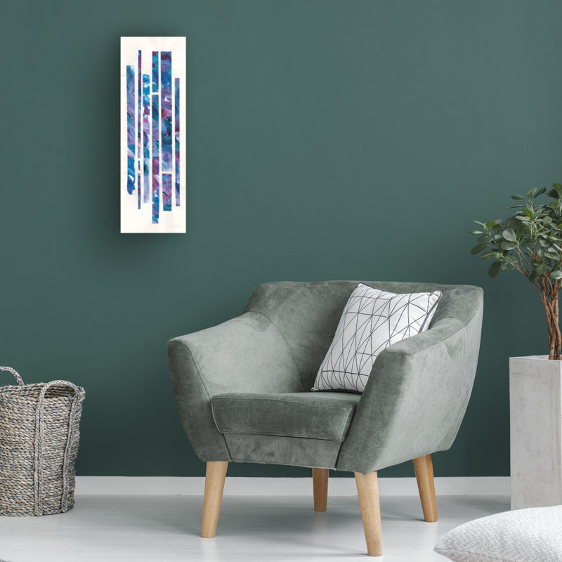Art sur toile, rubis de Piper Rhue, H 47 po x l 16 po