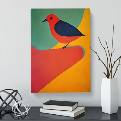 Dove Bird Abstract Vol.3 - Wrapped Canvas