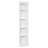 83.4"Tall Modern Corner Shelf,5 Tier Corner Bookcase With LED Light, Storage Standing Shelf Unit, Open Corner Plant Display Stand For Living Room,Wall Corner, Home Office