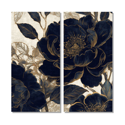 Regnier - Blue Canvas Prints