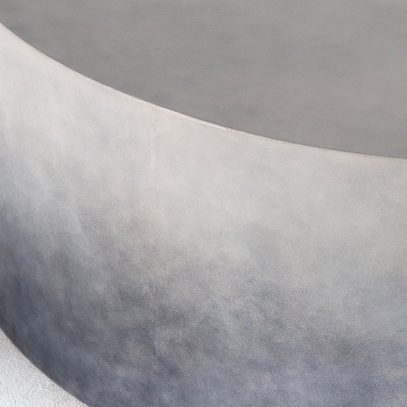 Colorado Outdoor Round Coffee Table, Indigo Ombre