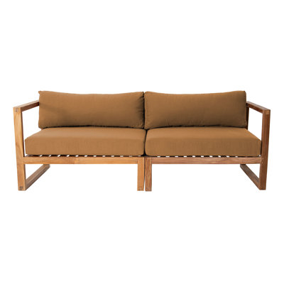 Jalyric 84'' Teak Outdoor Sofa
