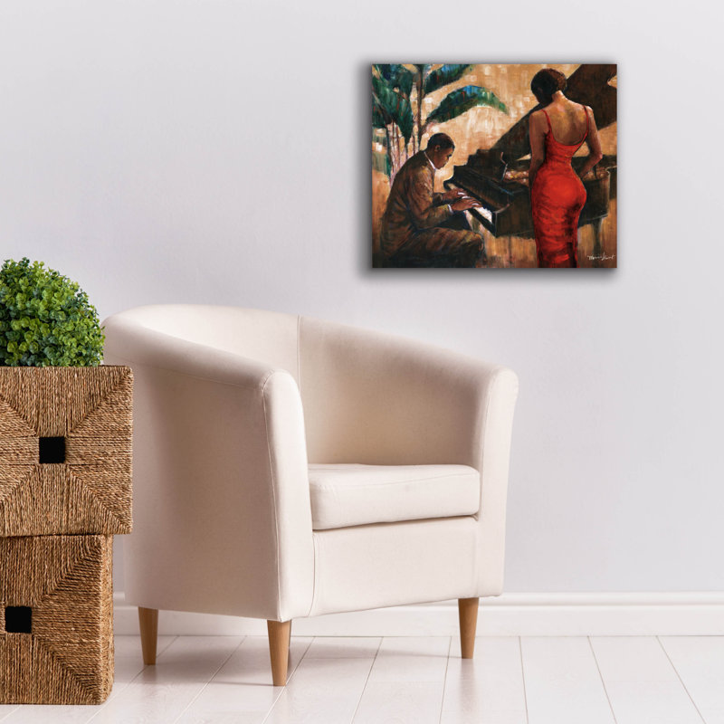 «Enchanting Keys» par Monica Stewart, H 20 po x l 24 po x P 0,75 po