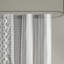 Rideau de douche en coton avec chenille-452265355