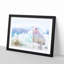 Penguin & Polar Bear - Single Picture Frame Painting on MDF-56634406-56634404