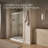 Pleat Frameless Sliding Bath Door-71122766