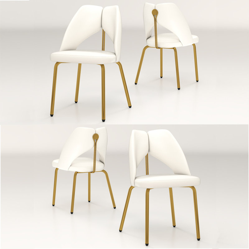 Chaise de salle à manger, Blanc