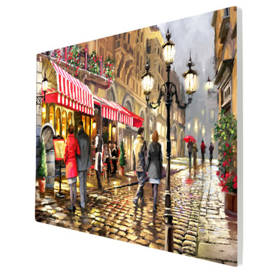 MACNEIL STUDIOS Traditional Cities & Countries Wall Decor on Ceramic