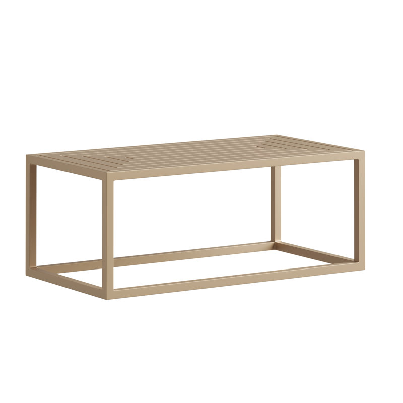 Rectangle Cocktail Table, Almond Bark