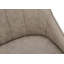 Chaise de salle à manger, ensemble de 2, côté, rembourré, cuisine, salle à manger, tissu métallique, contemporain, moderne