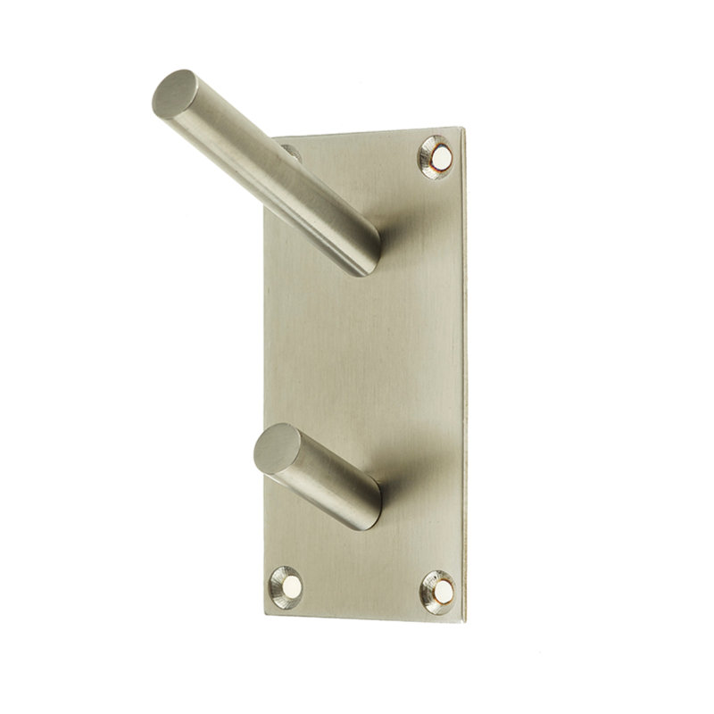 Melbreak Stainless Steel Wall Wall Hook, Satin Stainless Steel