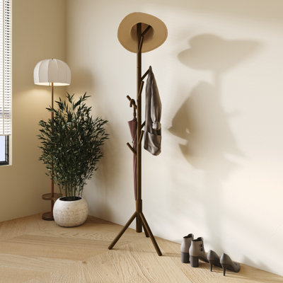 Houma Freestanding 8 Hook Coat Rack