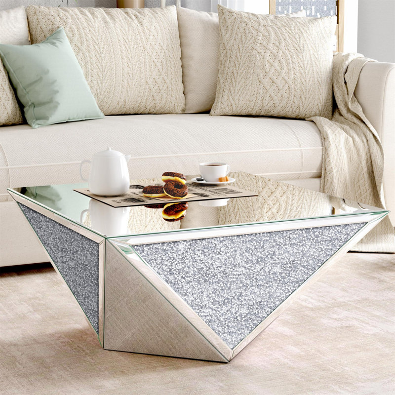 Table basse en verre