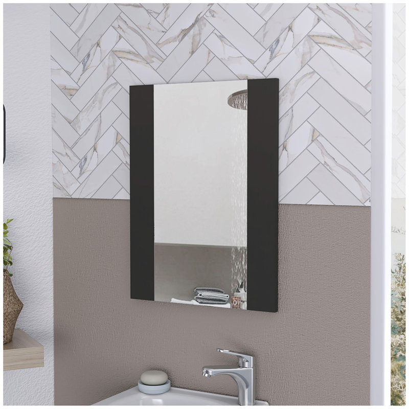 Mirror Praia, Looking Glass, Rectangular Shape