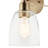 Meller 2-Light Champagne Bronze Vanity Light with Clear Glass Shades-1488715137